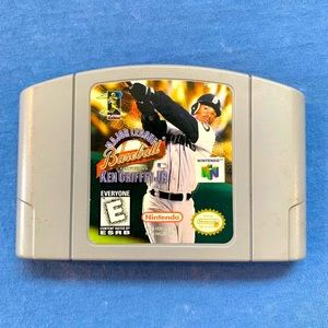 N64 Ken Griffey jr. baseball